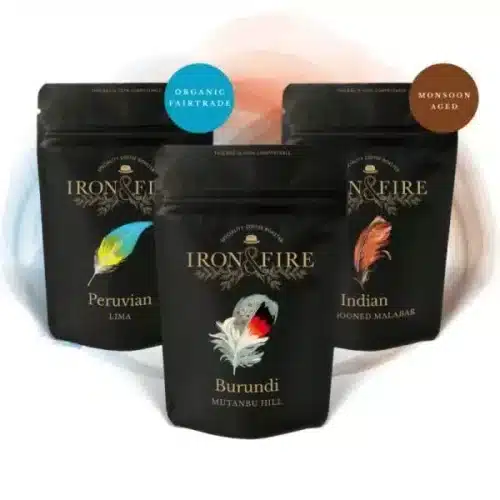 An image of three coffee bags