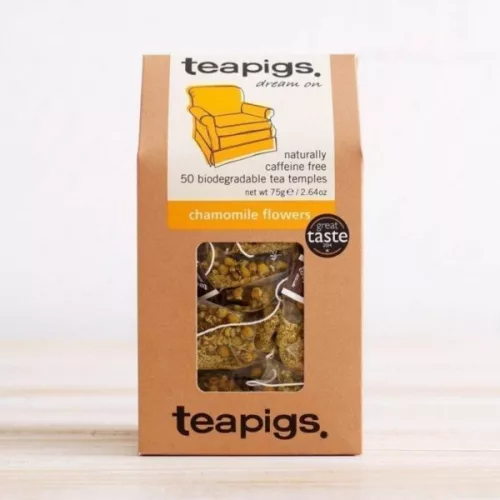 An image of a bag of Teapigs chamomile tea
