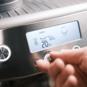 Changing the grind setting on a Sage Barista Pro