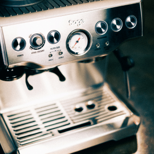 A Sage Barista Express coffee machine